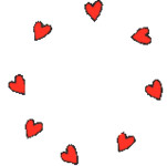 Gif Xat Circle of Hearts